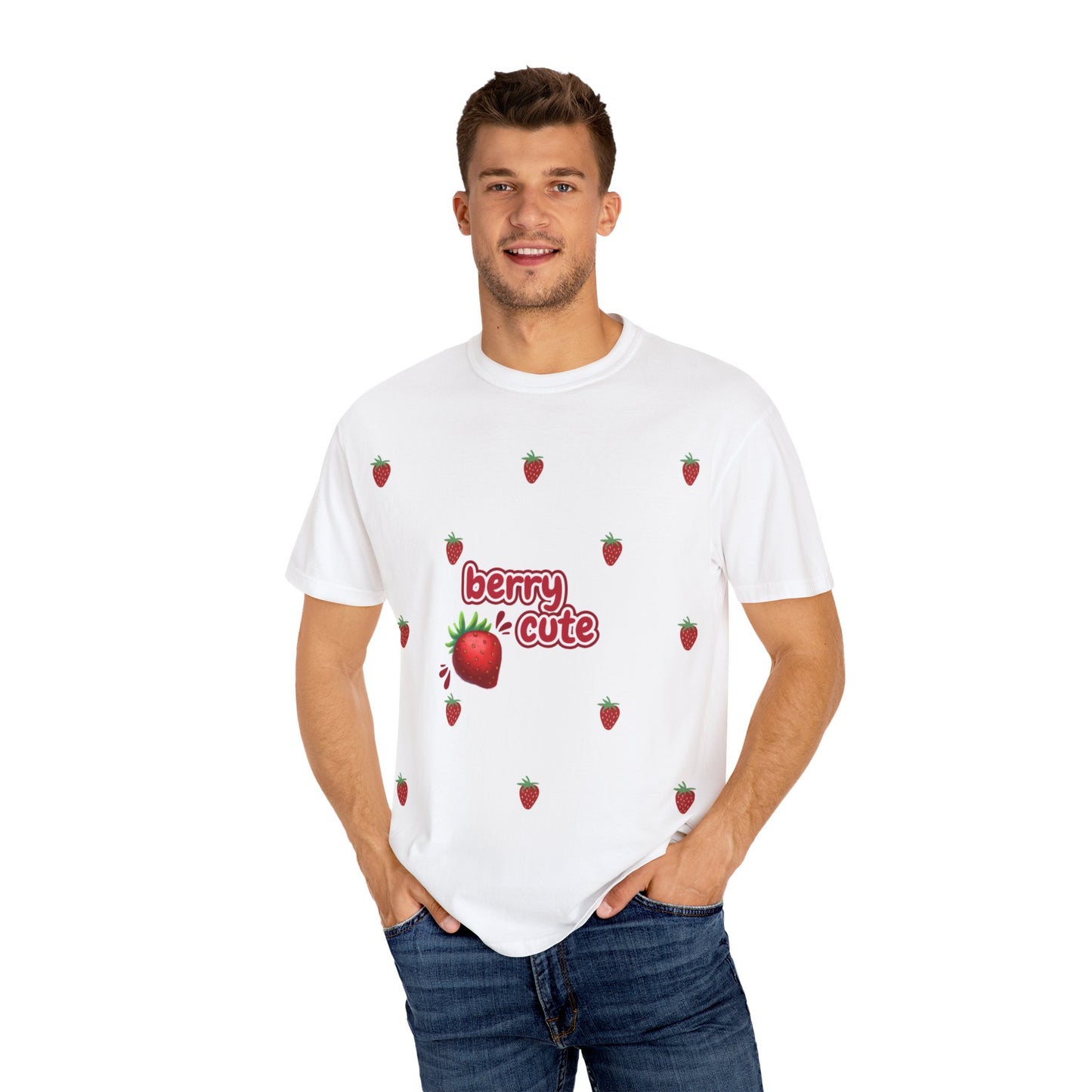 Berry Cute T-Shirt for Strawberry Lovers | Fun Casual Wear, Gift for Friends, Summer Vibes, Kids and Adults, Cute Graphic Tee, Unisex Style