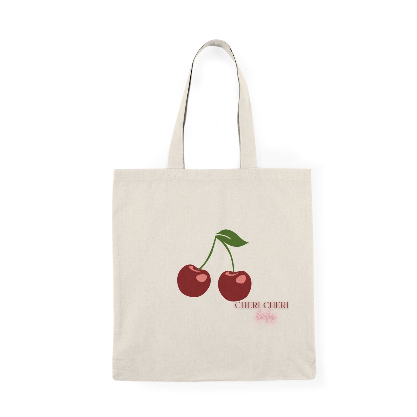 Cherry Vibes Tote Bag - Eco-Friendly, Stylish, Reusable Shopping Bag, Gift for Her, Everyday Carryall
