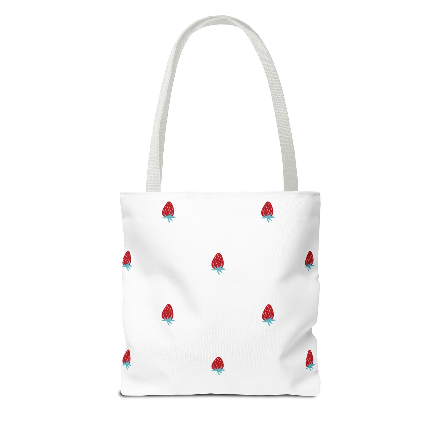 Sweet Strawberry Tote Bag, Cute Shopping Bag, Fruit Lover Gift, Summer Accessory, Eco-Friendly Tote, Everyday Use