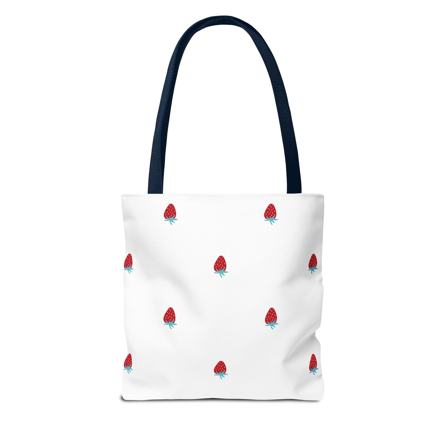 Sweet Strawberry Tote Bag, Cute Shopping Bag, Fruit Lover Gift, Summer Accessory, Eco-Friendly Tote, Everyday Use