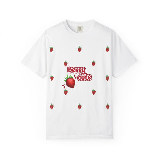 Berry Cute T-Shirt for Strawberry Lovers | Fun Casual Wear, Gift for Friends, Summer Vibes, Kids and Adults, Cute Graphic Tee, Unisex Style